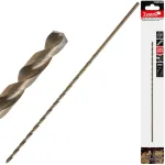 Ilgas HSS grąžtas metalui DIN 1869, 3,5 &times; 210 mm TVARDY T02535