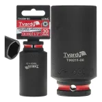Ilga smūginė galvutė 1/2&Prime;, 6 briaunų, 30 mm, CrMo TVARDY T00211-30