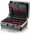 Įrankių lagaminas Basic su aliuminio rėmu, Knipex