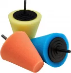 Poliravimo kempinės kūginės 150 mm ratlankiams komp. (3vnt)