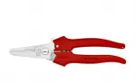 Žirklės kartonui, plastikui, Al, Cu, žalvario folijoms, Knipex