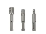 SDS Plus adapterių galvutėms rinkinys 1/2&Prime;, 3/8&Prime;, 1/4&Prime;, 3 vnt. GEKO G40054