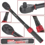 Dinamometrinis raktas 3/8&Prime;, 10&ndash;60 Nm TVARDY T00251