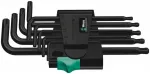 L-raktų komplektas TORX 967PKL/9, TX8-TX40, Wera