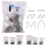Kabių rinkinys plastikų suvirinimo pistoletui RS28, 500 vnt.