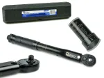 Dinamometrinis raktas 1/4&Prime;, 5&ndash;25 Nm Black HD GEKO G10067