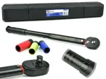 Dinamometrinis raktas 1/2&Prime;, 28&ndash;210 Nm su galvutėmis GEKO G10068
