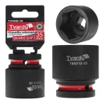Smūginė galvutė 3/4&Prime;, 6 briaunų, 35 mm, CrMo TVARDY T00212-35