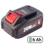 Akumuliatorius akum.įrankiams WORCRAFT 20V 6.0Ah LI-ION