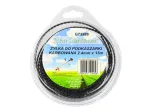 Trimerio valas rievėtas, juodas 2,4 mm &times; 15 m GEKO G73996