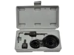 Gręžimo karūnų rinkinys, 19&ndash;64 mm, 11 dalių GEKO G30001