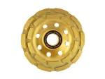 Dviejų eilių deimantinis &scaron;lifavimo diskas Heidmann, 5 mm, 125 &times; 22,2 mm