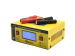 Automatinis akumuliatorių įkroviklis su LCD, 6/12/24 V, 10 A GEKO G80038