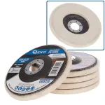 Veltinio poliravimo diskas 125 mm GEKO G00315