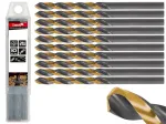 HSS 4341 grąžtas metalui, TiN, 6,20 mm TVARDY T02062