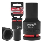 Ilga smūginė galvutė 3/4&Prime;, 6 briaunų, 17 mm, CrMo TVARDY T00213-17