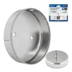 Deimantinė gręžimo karūna plytelėms, 120 mm GEKO G65190