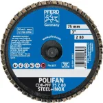 Lapelinis &scaron;lifavimo diskas Mini-POLIFAN CDR (ROLOC) 75mm Z80 75mm Z80 PFF, Pferd
