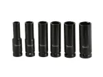 Ilgų smūginių galvučių rinkinys 1/2&Prime;, 10&ndash;21 mm, 6 vnt. GEKO G10500