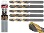 HSS 4341 grąžtas metalui, TiN, 12,50 mm TVARDY T02125