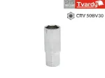 Ilga &scaron;e&scaron;iakampė galvutė 1/2&Prime;, 17 mm TVARDY T00144-17