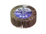Žiedlapinis &scaron;lifavimo antgalis, 80 &times; 30 mm, P80, 6 mm kotas GEKO G78762