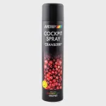 Prietaisų skydelio valiklis COCKPIT SPRAY CRANBERRY 600ml, Motip