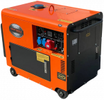 Dyzelinis trifazis elektros generatorius KRAFT&DELE 7000W 12/230/400V (KD121 2K)