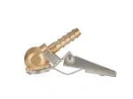 Žalvarinis užspaudžiamas ventilio antgalis 8 mm, vidinis sriegis 1/4&Prime; GEKO G01279