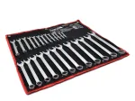 Kombinuotų veržliarakčių rinkinys 6&ndash;32 mm, 25 vnt., CrV TVARDY T00653