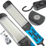 LED dirbtuvių lempa su magnetu, kabliu ir 5 m laidu, 230 V, 15 W