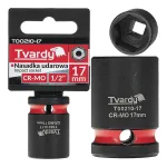 Smūginė galvutė 1/2&Prime;, 6 briaunų, 17 mm, CrMo TVARDY T00210-17
