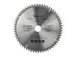 Medienos pjovimo diskas TCT su au&scaron;inimo angomis 250 &times; 32 mm, 60 dantys GEKO G78071