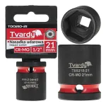 Smūginė galvutė 1/2&Prime;, 6 briaunų, 21 mm, CrMo TVARDY T00210-21