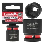 Smūginė galvutė 1/2&Prime;, 6 briaunų, 22 mm, CrMo TVARDY T00210-22