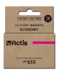 &bdquo;Actis KH-655MR&ldquo; ra&scaron;alas (pakeičia HP 655 CZ111AE; standartinis; 12 ml; rausvai raudonas)