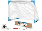 Set with goal, ball and pump