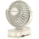 Mini desk fan F45 1200mAh white