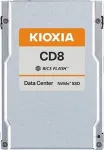 KIOXIA CD8-R 15.36TB 2.5" U.2 PCIe Gen4 NVMe SSD (6600/6000 MB/s)