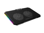 FURY GUNBAI G3 Laptop Cooling Pad 14.1&ndash;17.3" with 2 Fans, RGB Lighting, 2&times; USB