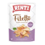 RINTI Filetto vi&scaron;tienos filė su kumpiu - &scaron;lapias &scaron;unų ėdalas - 100 g