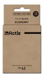 Actis KH-45 ra&scaron;alas (pakeičiamas HP 45 51645A; standartinis; 44 ml; juodas)