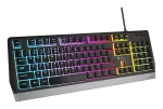 GENESIS Rhod 300 RGB žaidimų klaviatūra USB QWERTY anglų kalba, juoda