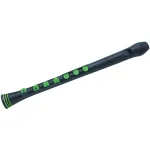 NUVO Recorder+ soprano recorder, black and green
