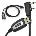 &bdquo;Baofeng&ldquo; USB laidas, skirtas UV-5R 82 888S UV-S9 PLUS UV-13 16 17 21 radijo stotelių programavimui su K tipo ki&scaron;tuku