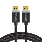 SAVIO DISPLAYPORT (M) - DISPLAYPORT (M) LAIDAS, V1.4, 3 m, CL-176