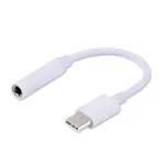 SAVIO USB 3.1 C (M) &ndash; 3,5 mm lizdas (F) garso adapteris, baltas AK-35