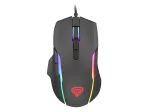 GENESIS Xenon 220 G2 žaidimų pelė, skirta abiem rankoms, USB A tipo, optinė, 12800 DPI