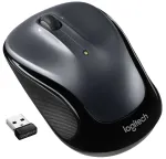 &bdquo;Logitech M325s&ldquo; pelė, skirta kelionėms, skirta abiem rankoms, belaidė, optinė, 1000 DPI.