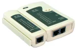 Cable Tester for RJ11, RJ12, RJ14 with remote unit